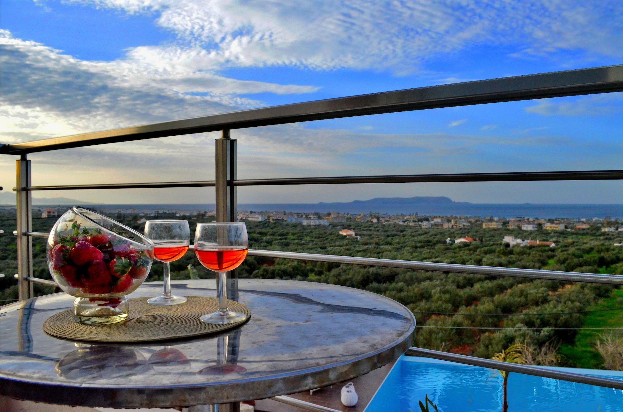 Villa Ioulia Gouves Buitenkant foto