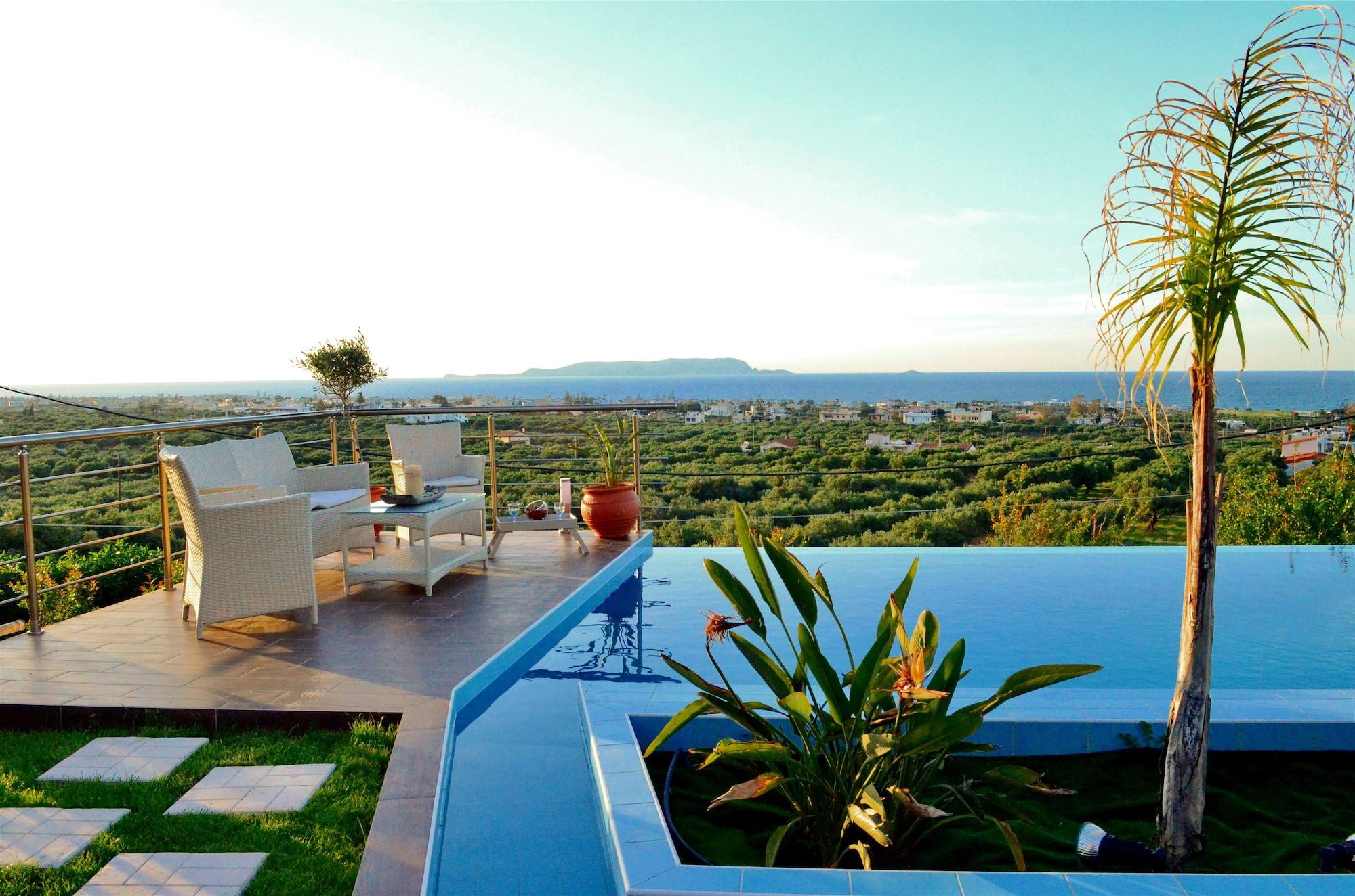 Villa Ioulia Gouves Buitenkant foto